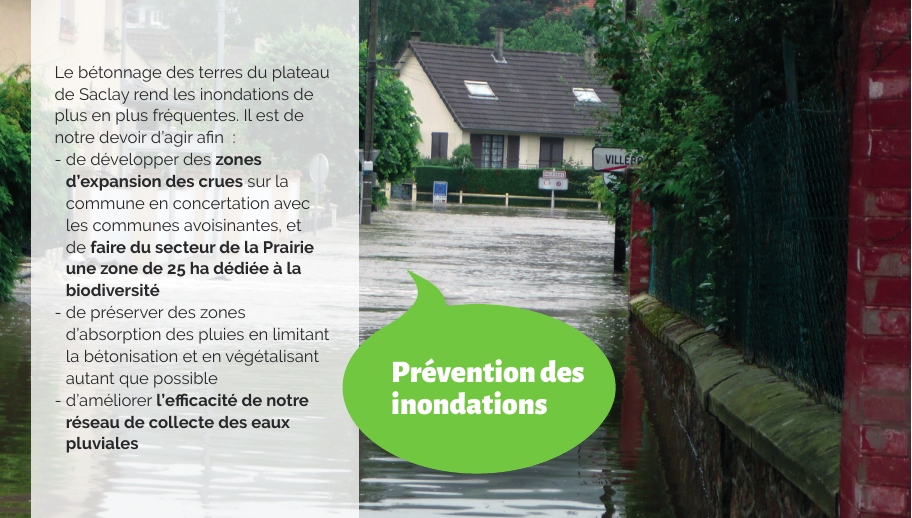 Prévention des inondations