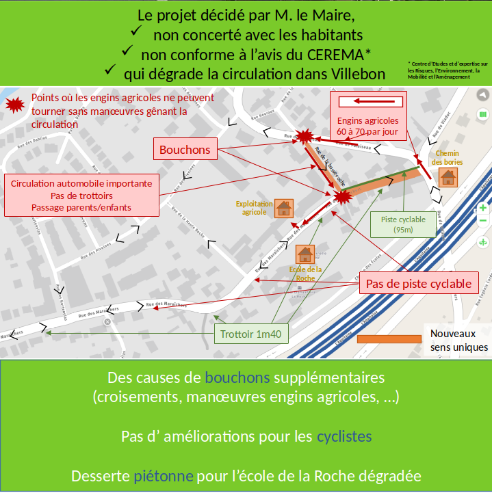 Stop au plan du maire