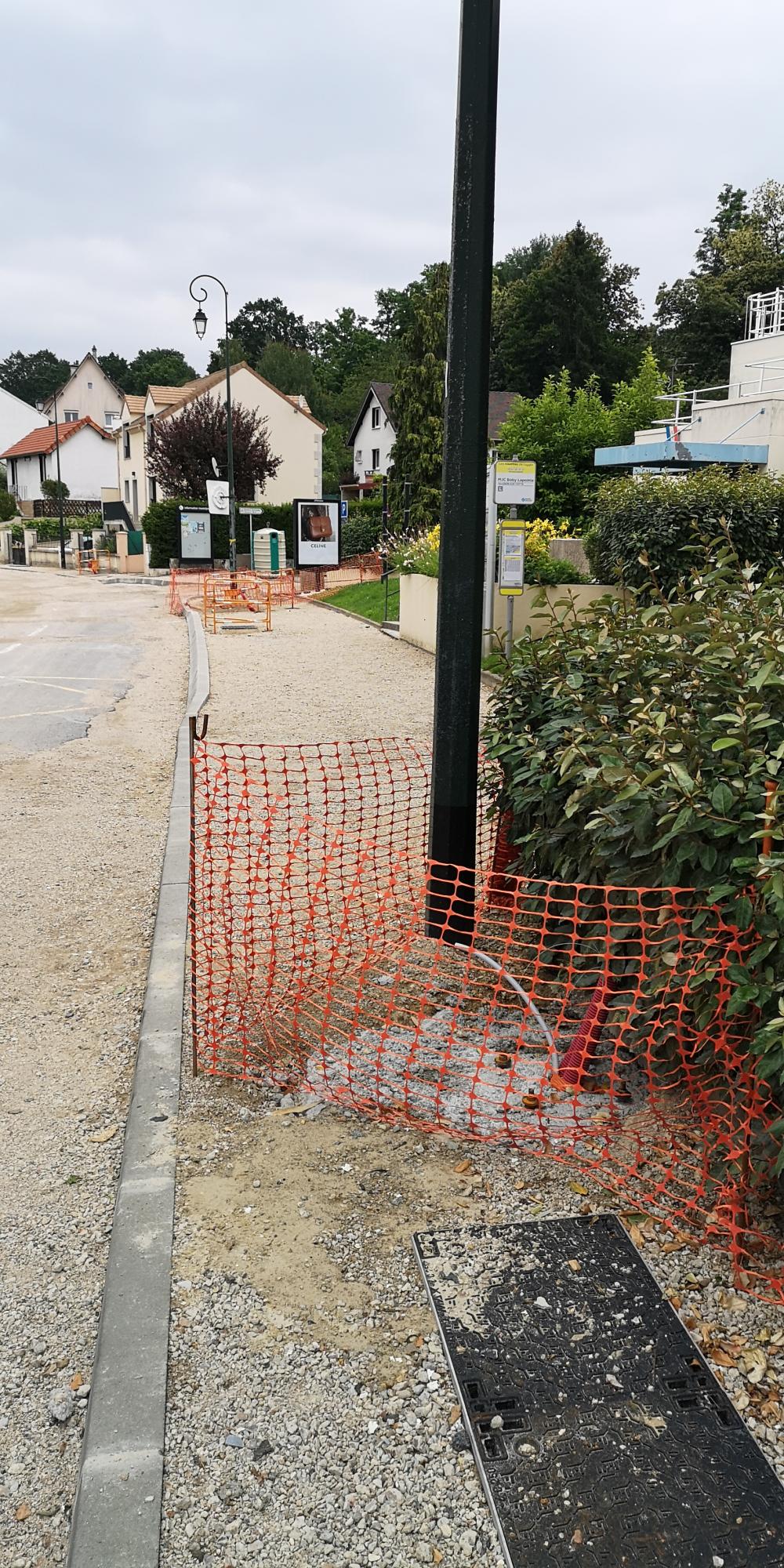 Travaux rue de Maraîchers